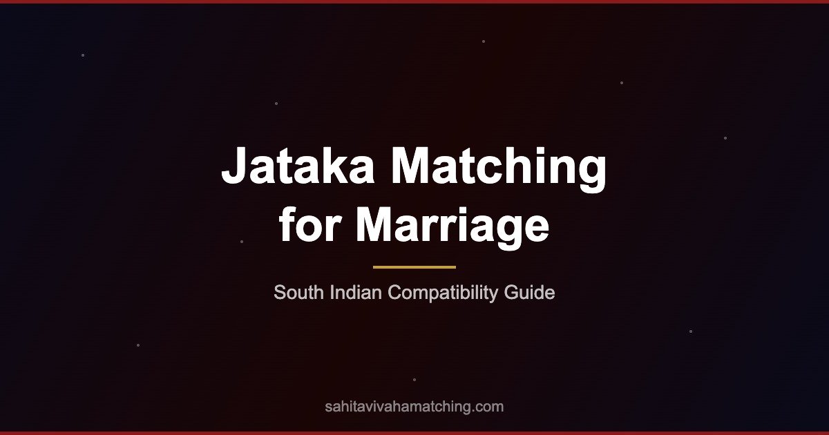 Jataka Matching for Marriage