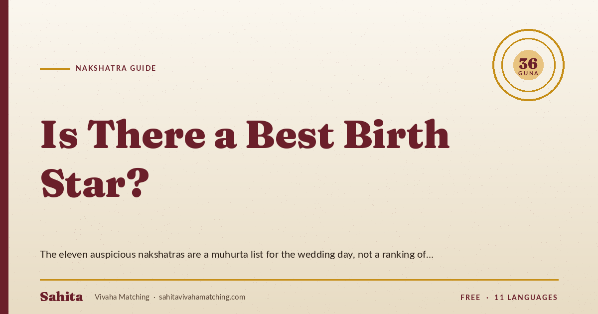 best nakshatra for marriage for girl — by Sahita