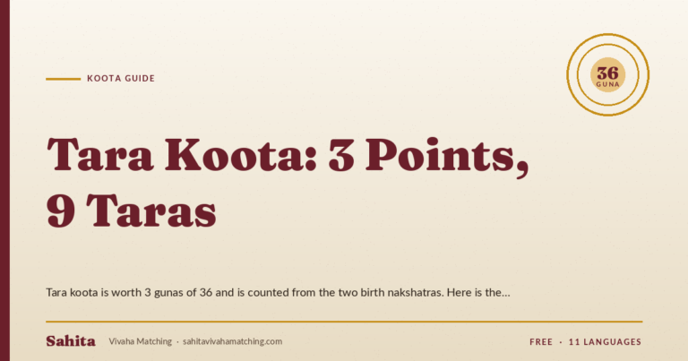 tara koota — by Sahita